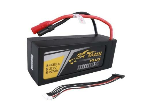 Tattu Plus LiPo-Akku 22.2V 10000mAh 25C 186x70x63mm/1466g