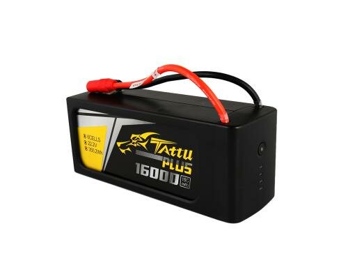 Tattu Plus LiPo-Akku 22.2V 22000mAh 25C 214x97x69mm/2640g