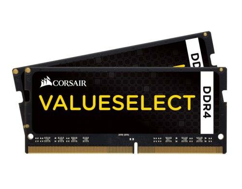 Corsair ValueSelect SO-DDR4 32GB 2-Kit 2133MHz, 2x 16GB, CL15-15-15-36 1.2V 260Pin