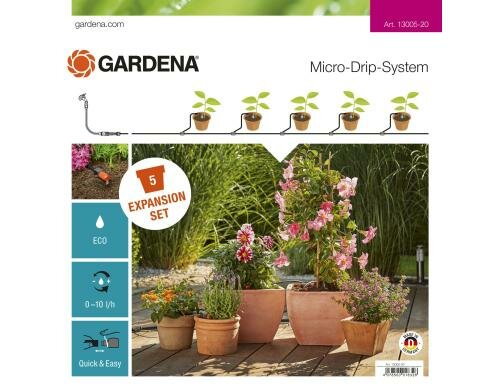 GARDENA Erweiterungsset 13005 für Pflanztöpfe