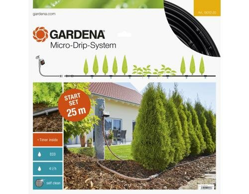 GARDENA Start-Set 13012 für Pflanzreihen M mit Automatik
