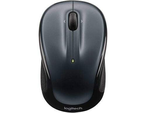 Logitech M325 wireless Mouse für Notebook USB Unifying-Empfänger, dark silver