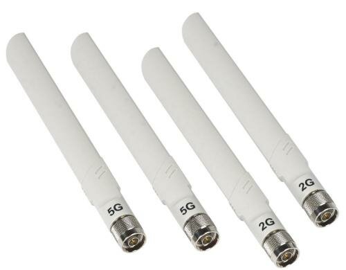 Netgear ANT24501B: Antenne omnidirektional, 2x2.4 Ghz, 2x5Ghz