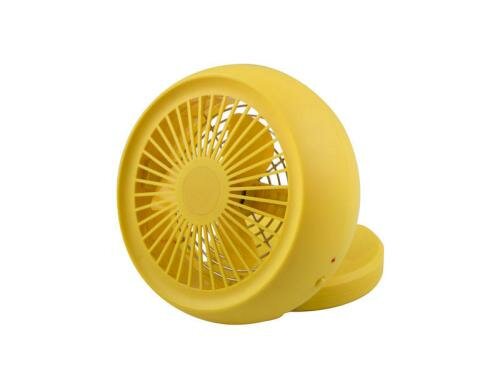 Sonnenkönig Tischventilator Dinky Gelb einstellbarer Neigewinkel