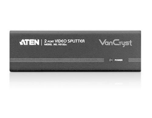 Aten VS132A: 2Port VGA-Splitter 2048x1536 Ein Signal an zwei Anzeigegeräten