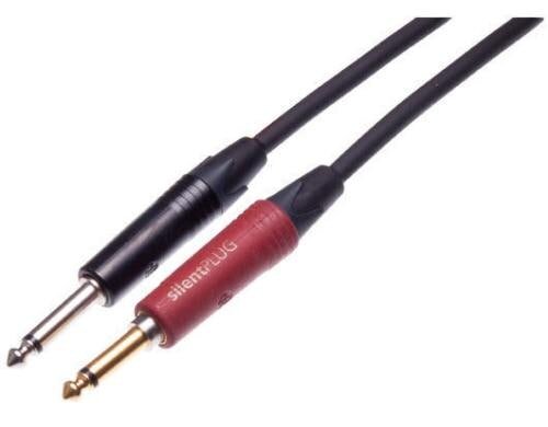 Contrik NGKSL6-BL, Silent Gitarrenkabel Gitarrenkabel, 6m