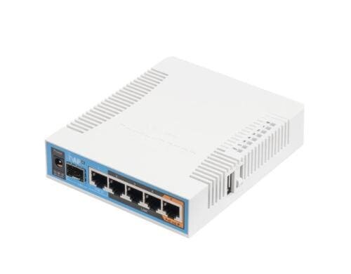 MikroTik RB962UiGS-5HACT2HNT: hAP AC 1300 & 450Mbps WLAN,  USB Netzteil
