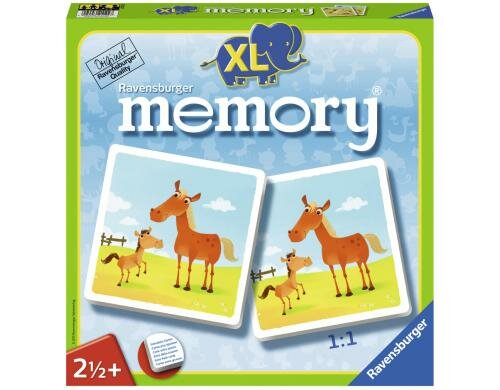 memory XL Alter: 3+, für 2 - 4 Spieler