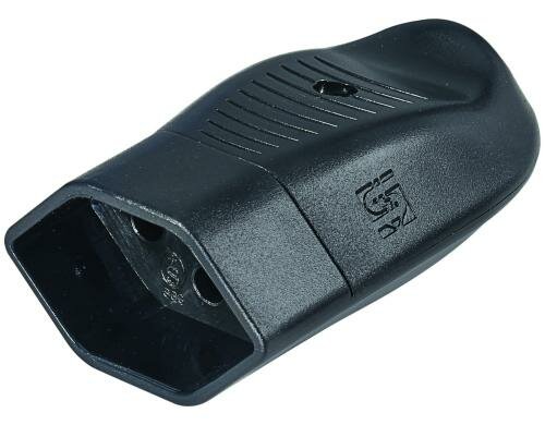 STEFFEN STEKO LOCK Kupplung T13 schwarz verriegelt mit STEKO LOCK Stecker