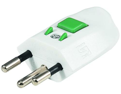 STEFFEN STEKO LOCK Stecker T12 weiss verriegelt mit STEKO LOCK Kupplung