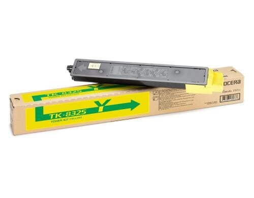 Toner Kyocera TK-8325Y, TASKalfa 2551ci gelb, 12000 Seiten bei 5% Deckung