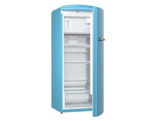 SIBIR Kühlschrank Oldtimer OT274 BB Energieeffizienzklasse A+++ Nutzinhalt 254l