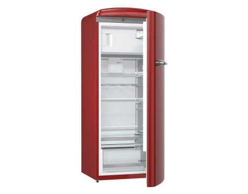 SIBIR Kühlschrank Oldtimer OT274BU Energieeffizienzklasse A+++ Nutzinhalt 254l