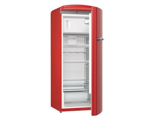 SIBIR Kühlschrank Oldtimer OT274FR Energieeffizienzklasse A+++ Nutzinhalt 254l
