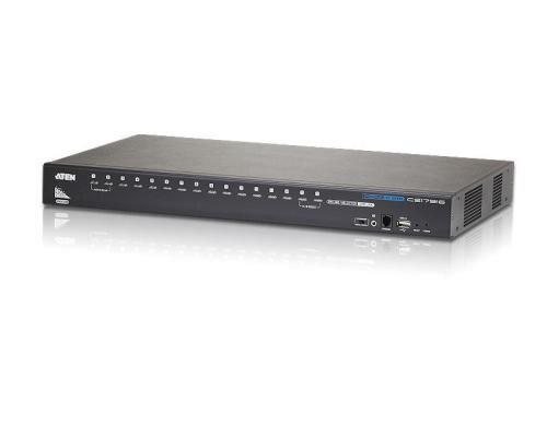 Aten CS17916: HDMI KVM Switch, 16Port USB2.0, inkl.2 HDMI- Kabelsätze