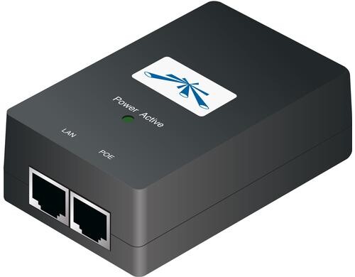 Ubiquiti Passive PoE GE Injector: 24V, 24W für passive PoE Endgeräte, mit CH-Kabel