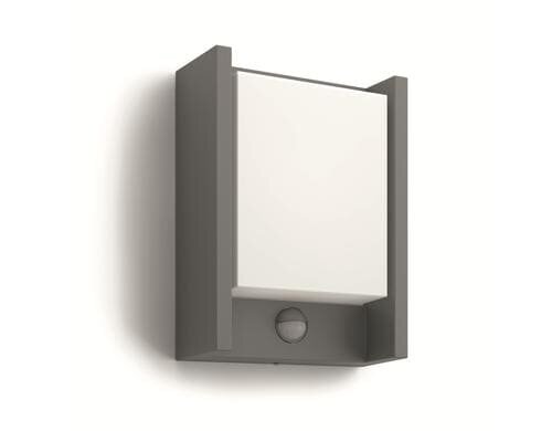 Philips myGarden Wandleuchte 16461/93/16,az 1x6W LED, outdoor IP44, warmweiss 2700K, IR