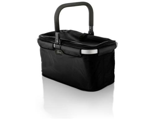 Genius Einkaufskorb Falko schwarz Fassungsvermögen 26 Liter