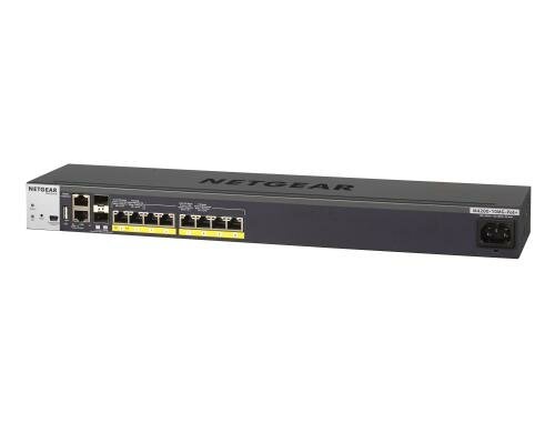Netgear GSM4210P: 24Port PoE+ Switch,2xSFP+ Managed, 2x 5G, 6x 2.5G PoE+ 240W, 19