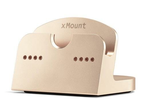xMount iPhone Dockingstation, aus Aluminium, ohne USB Kabel