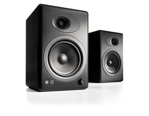 Audioengine A5+, Lautsprecher Paar aktiv, Schwarz