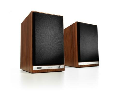 Audioengine HD6, Lautsprecher Paar Walnuss