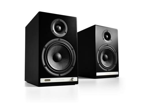 Audioengine HD6, Lautsprecher Paar Satin Schwarz