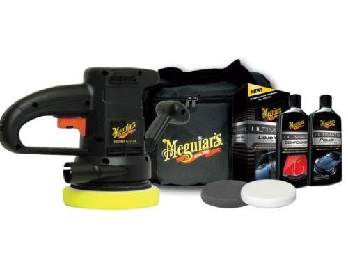 Meguiar`s Maschinen Set Exzenter-Poliermaschine & Polierzubehör