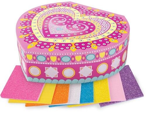 Sticky Mosaics: Heart Box Alter: ab 5 Jahre