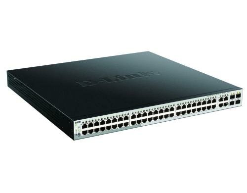 D-Link DGS-1210-52M: 48+4 Port PoE+ Switch 48xGigabit 4xSFP, Layer2 Smart Managed