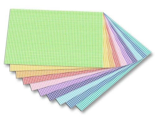 Folia Motivblock 2-seitig Karos