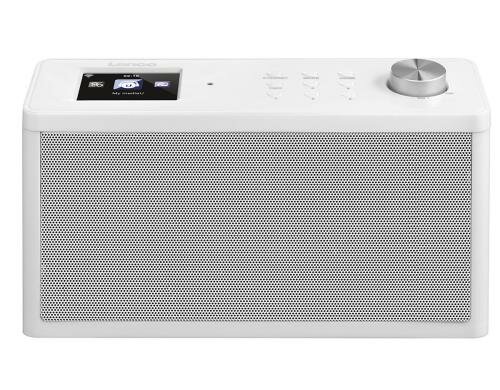 Lenco KCR-2014, Internet Küchenradio, weiss WLAN, App-Steuerung, FM