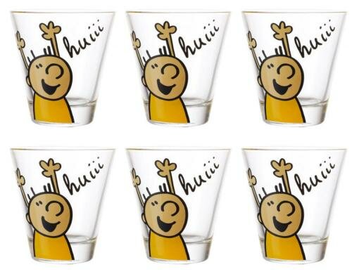 Leonardo Glas Kids Huiii gelb 6er Set