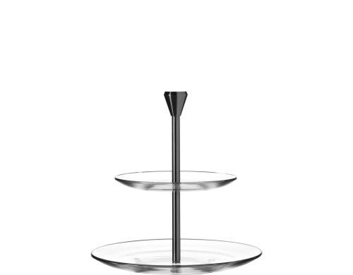 Leonardo Etagere Dinner 2er Grösse 21.8cm x 6.2cm x 22.1cm