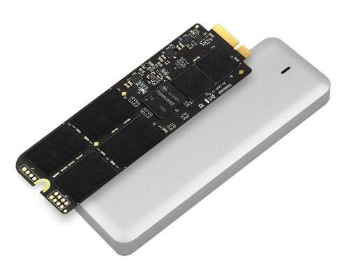 Transcend SSD JetDrive 720 240GB, MLC mSATA, lesen 570MB/s, schreiben 460MB/s