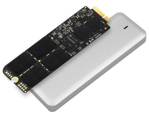 Transcend SSD JetDrive 725 960GB, MLC mSATA, lesen 570MB/s, schreiben 460MB/s