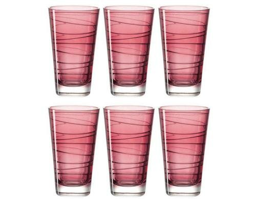Leonardo Glas Vario rubino 6er Set