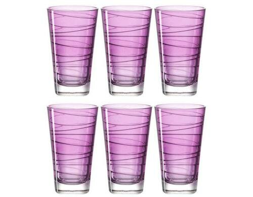 Leonardo Glas Vario viola 6er Set