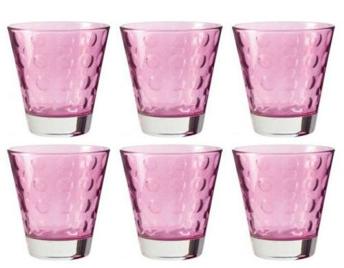 Leonardo Glas Optic viola 215ml 6er Set