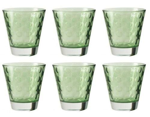 Leonardo Glas Optic verde 215ml 6er Set
