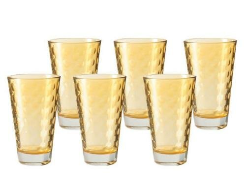 Leonardo Glas Optic ambra 300ml 6er Set