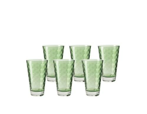 Leonardo Glas Optic verde 300ml 6er Set