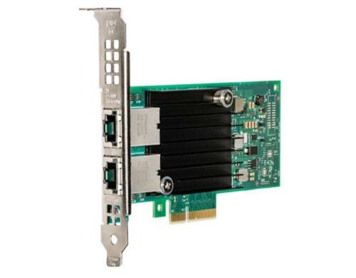 Intel X550-T2: 10Gbps Server Netzwerkkarte 2xRJ45, PCIe-x4 V3, LP+Full Hight