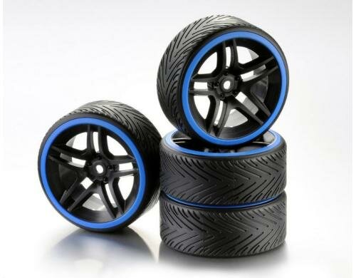 Absima Radsatz Drift 10, A, blau 4 Stück