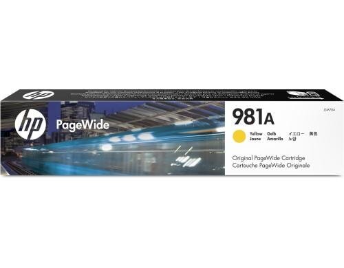 HP Tinte Nr. 981A - Yellow (J3M70A) Seitenkapazität ~ 6000 Seiten