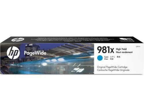 HP Tinte Nr. 981X - Cyan (L0R09A) Seitenkapazität ~ 10000 Seiten