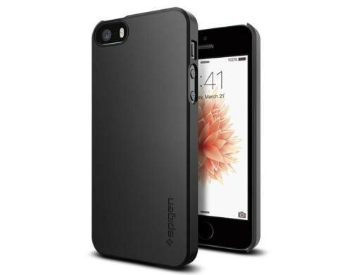 Spigen Thin Fit black für iPhone 5/5S/5SE