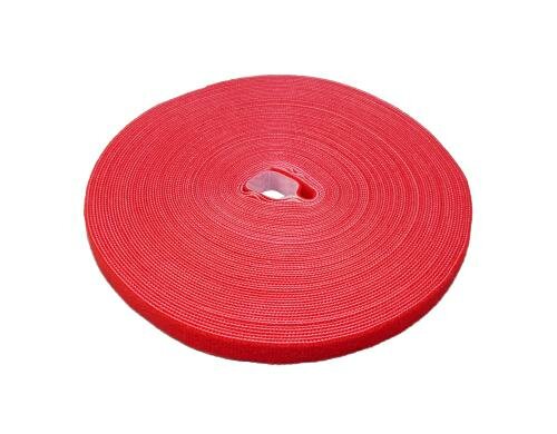 Label-the-cable Klettbandrolle ROLL STRAP rot, 25 m