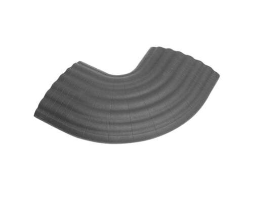 Defender Office C GREY 90° Biegung grau