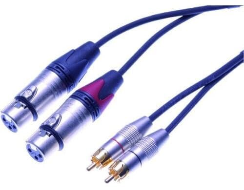 Contrik NAK1.5CF-BL Cinchkabel